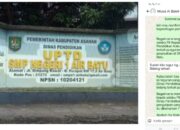 Pungli Uang Perpisahan di SMP Negeri Air Batu Masih Berlanjut, Sikap Tegas Dinas Pendidikan Asahan Dipertanyakan