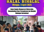 Abdul Halim HMB Adakan Acara Halal Bihalal di Jl. Petemon Kali Surabaya