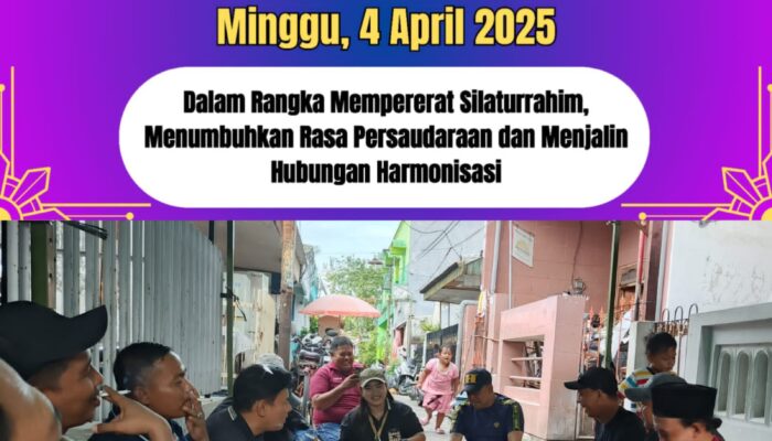 Abdul Halim HMB Adakan Acara Halal Bihalal di Jl. Petemon Kali Surabaya