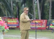 Bupati Asahan Bersama Danrem 022 Pantai Timur Buka TMMD ke-124 di Desa Silo Bonto