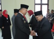 Wakil Bupati Lantik 2 Pejabat di Lingkungan Disdukcapil Asahan