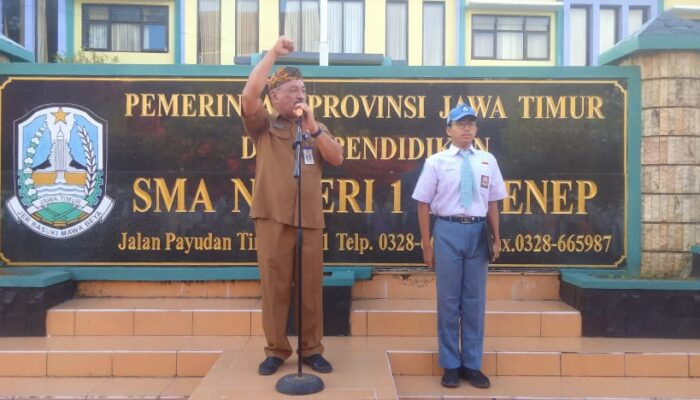 MPLS Ramah SMAN 1 Sumenep Resmi Dibuka, Kepala Sekolah Targetkan Prestasi Dunia