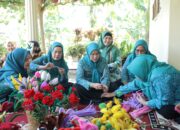 Tim Penggerak PKK Kabupaten Asahan Lakukan Pembinaan UP2K di Desa Bunut Seberang