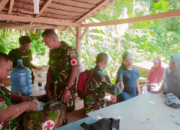 TNI Hadirkan Layanan Kesehatan Gratis, Warga Lagan Ketek Rasakan Manfaat Nyata