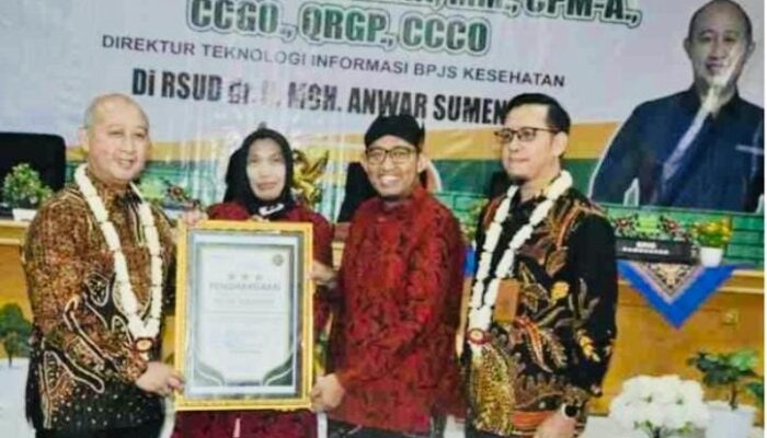 Dibawah Kepemimpinan dr Erliyati, RSUD dr. H Moh Anwar Sumenep Kembali Menoreh Prestasi