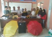 Nagari Sungai Sirah Air Haji Serahkan Bantuan Alat Kelengkapan Sanggar Seni