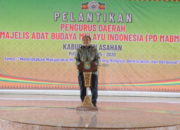 Dukung Pelestarian Budaya, Bupati dan Wakil Bupati Kompak Hadiri Pelantikan PD – MABMI Asahan