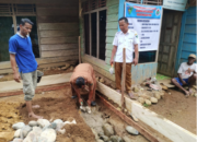 Pemerintah Nagari Punggasan Timur Letakkan Batu Pertama Pembangunan RTLH untuk Warga Kampung Koto Panjang