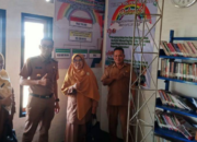 Camat Linggo Sari Baganti dan Kepala Puskesmas Air Haji Kunjungi Perpustakaan Pelangi Nagari Punggasan Utara