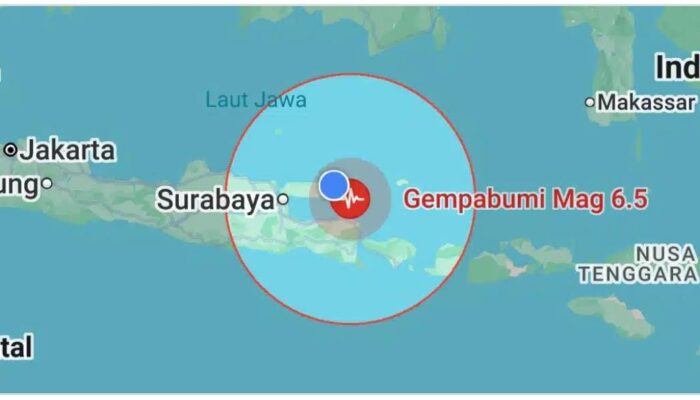 Breaking News ; Gempabumi Berskala 6,5 SR Guncang Sumenep, Beberapa Rumah di Pulau Sapudi Ambruk