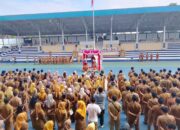 Bupati Barito Utara Gelar Apel Gabungan, Ajak PNS dan Jajarannya Bekerja Profesional