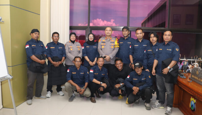 Pererat Kemitraan, AJS dan Kapolres Sumenep Bangun Sinergi Lewat Silaturahmi