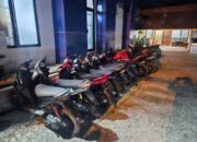 Satlantas Polres Pessel Amankan 15 Motor