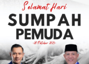 Sumpah Pemuda ke-97, Sabar AS Mengingatkan Pentingnya Menjaga Nilai-nilai Kegotongroyongan