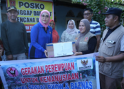 BKOW Sumbar Salurkan Bantuan untuk Korban Banjir Bandang dan Longsor di Agam