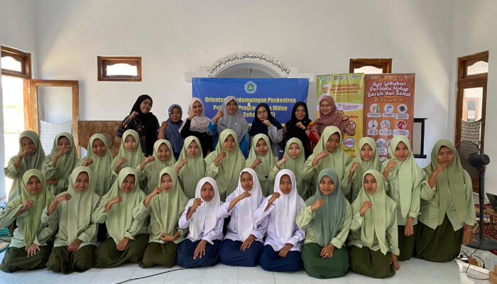 Tingkatkan Kualitas Kesehatan, Dinkes Sumenep Lakukan pendampingan Poskestren di Ponpes Miftahul Huda