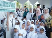Bunda PAUD Asahan Hadiri Pelaksanaan Manasik Haji Cilik di Masjid Agung Kisaran