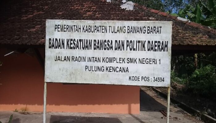 Ratusan Juta Belanja ATK Kesbangpol Tubaba Terindikasi Dugaan Mark Up Anggaran