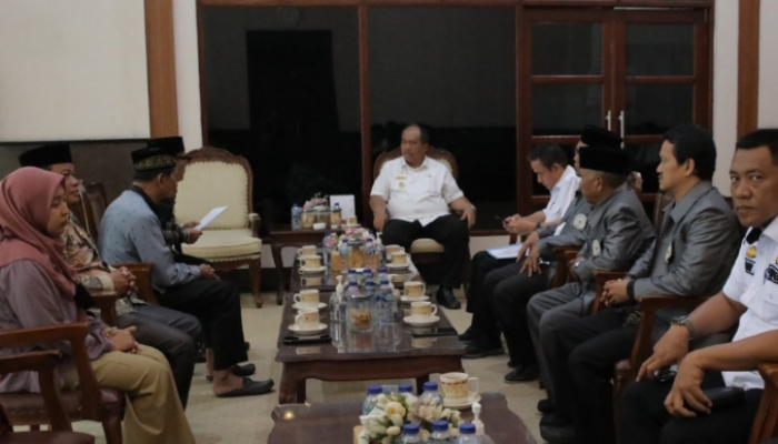 Bupati Terima Audiensi Badan Wakaf Indonesia Kabupaten Asahan