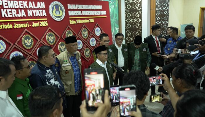 Pemprov Sumbar–Kemenko PM Lepas Mahasiswa