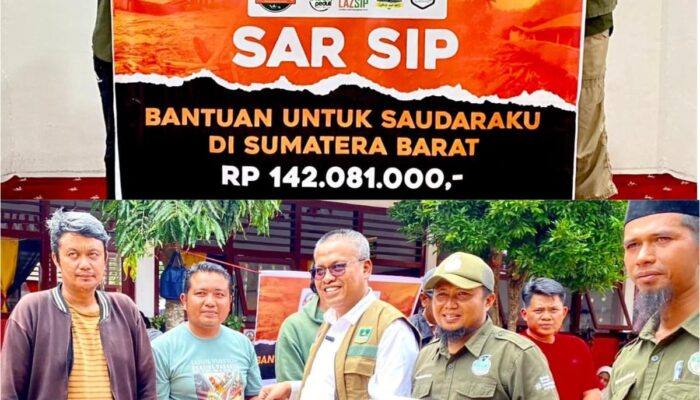 Gubernur Sumbar Tetrima Kunjungan Tim SAR SIP dan Lembaga Amil Zakat SIP