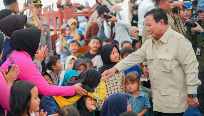 Presiden Prabowo Pastikan Hunian Sementara Warga Palembayan Selesai dalam Satu Bulan