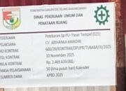 Dugaan Pelanggaran Kontrak Proyek Pelebaran Jalan SP PU- Pasar Tempel (025) Makin Kuat