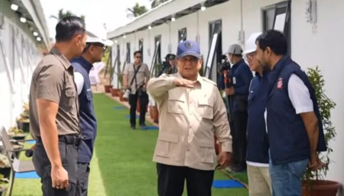 Tinjau Hunian Danantara, Presiden: Terima Kasih Danantara