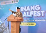 Minang Halal Fest 2026 Resmi Dibuka, Mahyeldi Tekankan Penguatan Ekonomi Syariah Sumbar