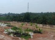 Diduga Langgar Aturan DAS, Jembatan dan Pagar Beton di Sungai Air Teluk Hessa Asahan Tak Kunjung Dibongkar