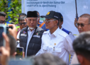 Gubernur Sumbar Mahyeldi Ansharullah dan Menteri PU Dody Hanggodo resmikan sumur bor RSUP M Djamil Padang