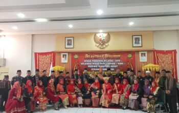 Pelantikan DPW KBRC periode 2026-2031 di Aula Dinas Kehutanan.