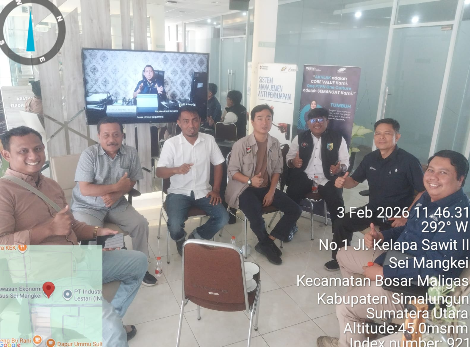 AMPHIBI Batu Bara audiensi dengan PT KINRA Sei Mangkei terkait kawasan industri hijau