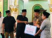 Bantuan Wagub Vasko untuk Masjid Nurul Jannah Payakumbuh