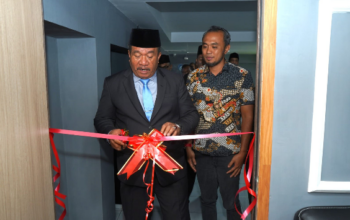 Bupati Asahan meresmikan Studio Podcast Asahan