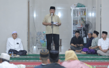 Bupati Asahan Pimpin Safari Ramadan ke Masjid Hidayatullah Desa Air Teluk Hessa