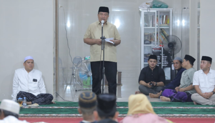 Bupati Asahan Pimpin Safari Ramadan ke Masjid Hidayatullah Desa Air Teluk Hessa