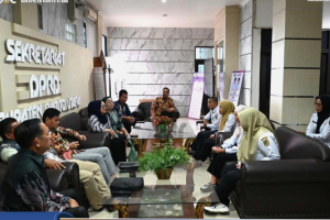 Rombongan DPRD Mahakam Ulu saat kunjungan kerja di DPRD Barito Utara