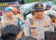 Petugas Ditlantas Polda Sumbar melaksanakan Operasi Keselamatan Singgalang 2026