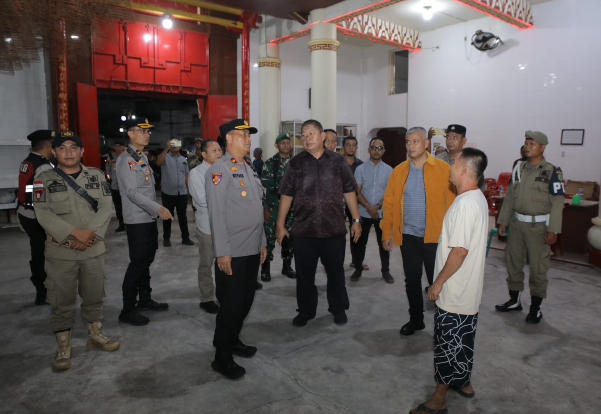 Forkopimda Asahan meninjau kesiapan perayaan Imlek 2577 Kongzili di vihara Kota Kisaran