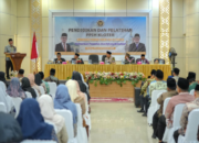 Gubernur Mahyeldi membuka Diklat PPIH Embarkasi Sumbar 2026