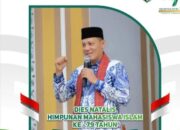 Ketua DPC Demokrat Pasaman Sabar AS menyambut Milad HMI ke-79