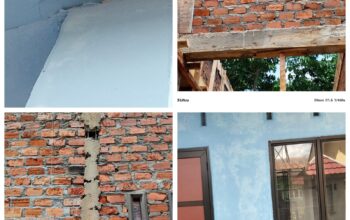 "Kondisi bangunan Puskesmas Marga Kencana Tubaba setelah audit, menunjukkan tanda-tanda kerusakan"