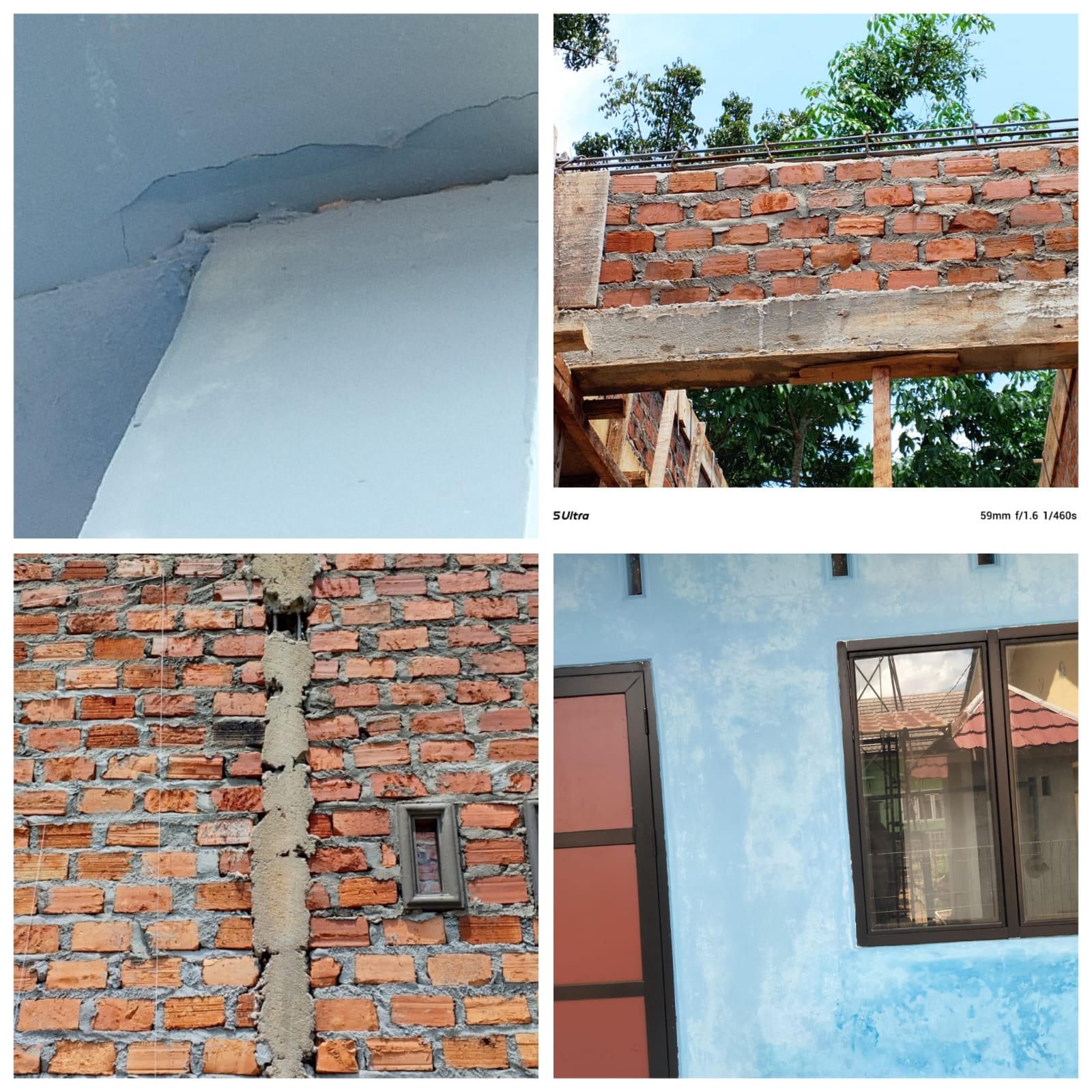 "Kondisi bangunan Puskesmas Marga Kencana Tubaba setelah audit, menunjukkan tanda-tanda kerusakan"