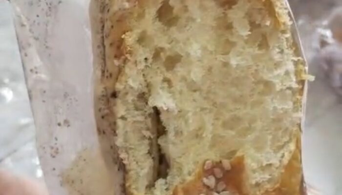 Klaim Menu Higienis Aman Dikonsumsi,Wali Murid Panik, Roti Bakery MBG Gayam Berjamur