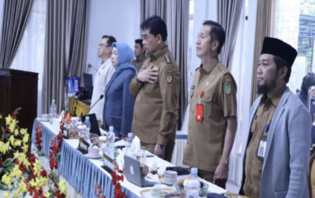 Ketua DPRD Hj. Mery Rukaini hadir dalam Musrenbang Teweh Tengah 2027 bersama Bupati Barito Utara, kepala desa, dan OPD