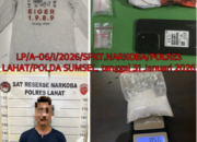 Pelaku penyelundupan sabu ke Lapas Kelas IIA Lahat diamankan Satresnarkoba Polres Lahat