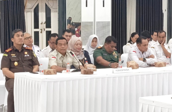 Pemkab Barito Utara menyambut audiensi Kepala BNNP Kalimantan Tengah di Muara Teweh