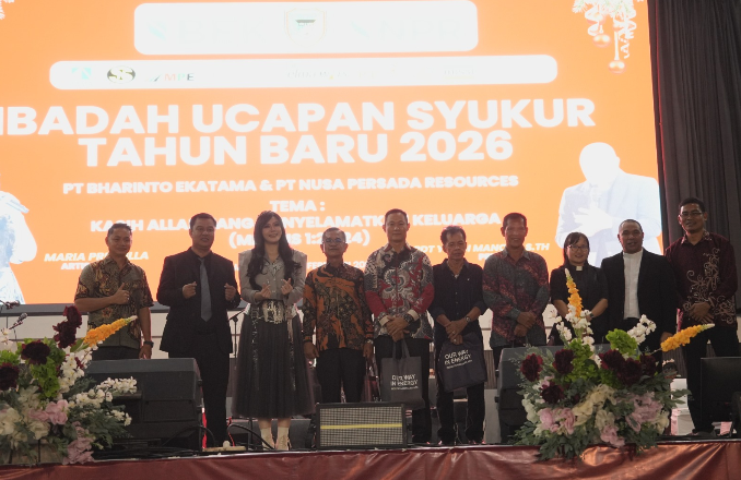 Syukuran Tahun Baru 2026 PT BEK dan PT NPR di Barito Utara