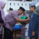 Bupati Asahan Taufik Zainal Abidin menghadiri buka puasa bersama Dinas Kesehatan Asahan dan santunan anak yatim